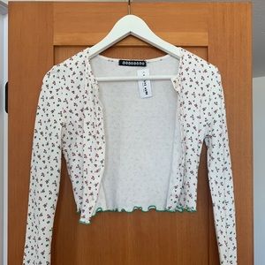 Bosschen White Button Up Blouse